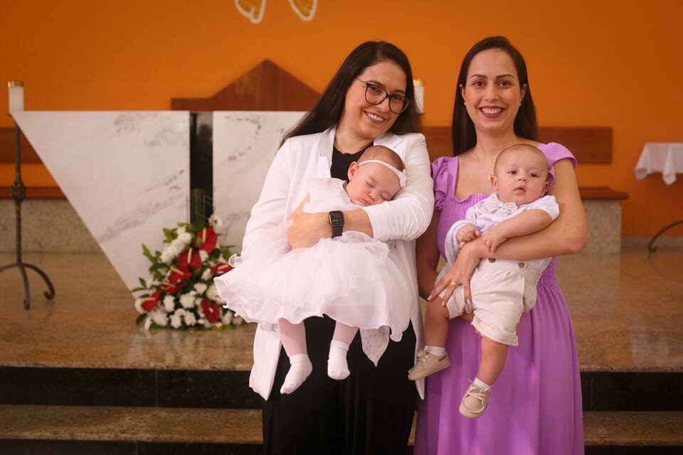 Alice e Davi - Fotos para Batizado em Joinville