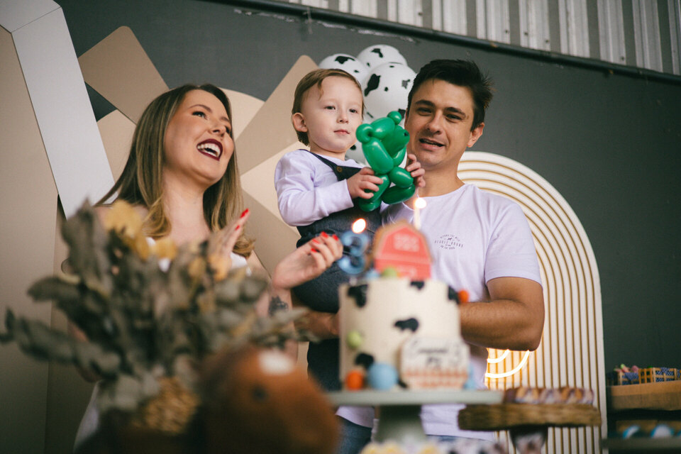 Aniversário do Emanuel - 3 anos - Fotógrafo em Joinville