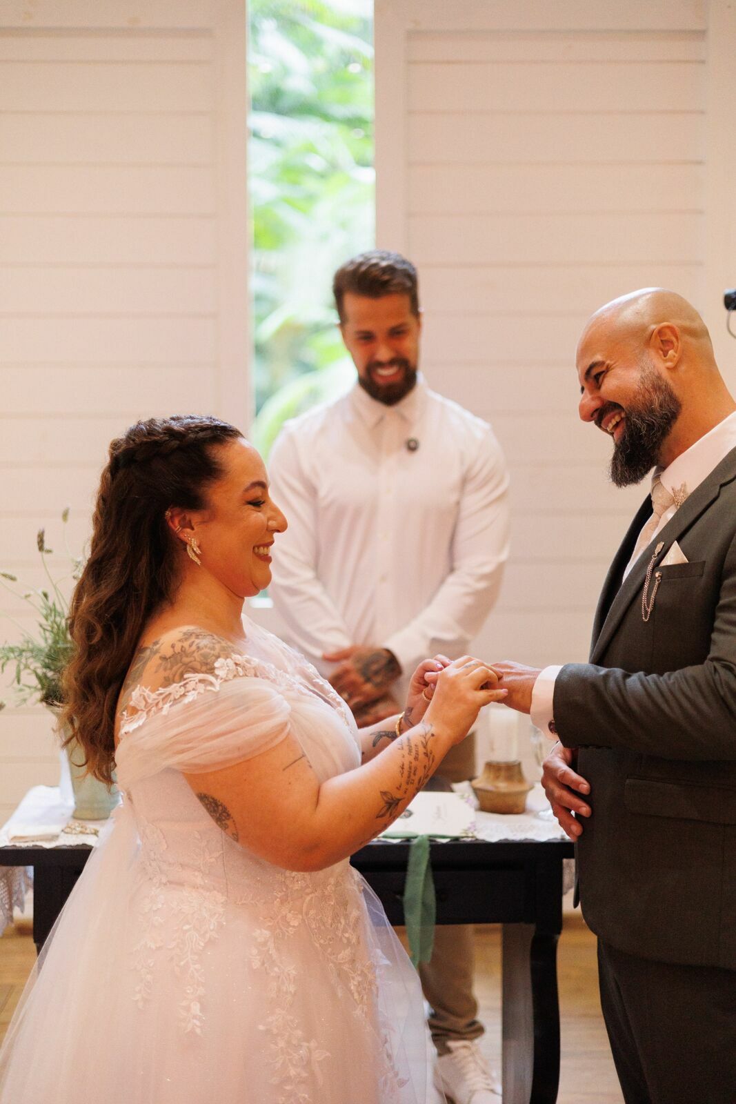 Foto Casamento Ju Pamplona e Felipe: Amor, Emoção e Conexão em Joinville Foto Casamento Ju Pamplona e Felipe: Amor, Emoção e Conexão em Joinville - Imagem 77