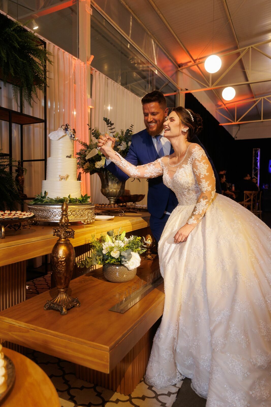 Foto Casamento Paola e Thomaz - Hausmesse Casa de Eventos Joinville Foto Casamento Paola e Thomaz - Hausmesse Casa de Eventos Joinville - Imagem 163