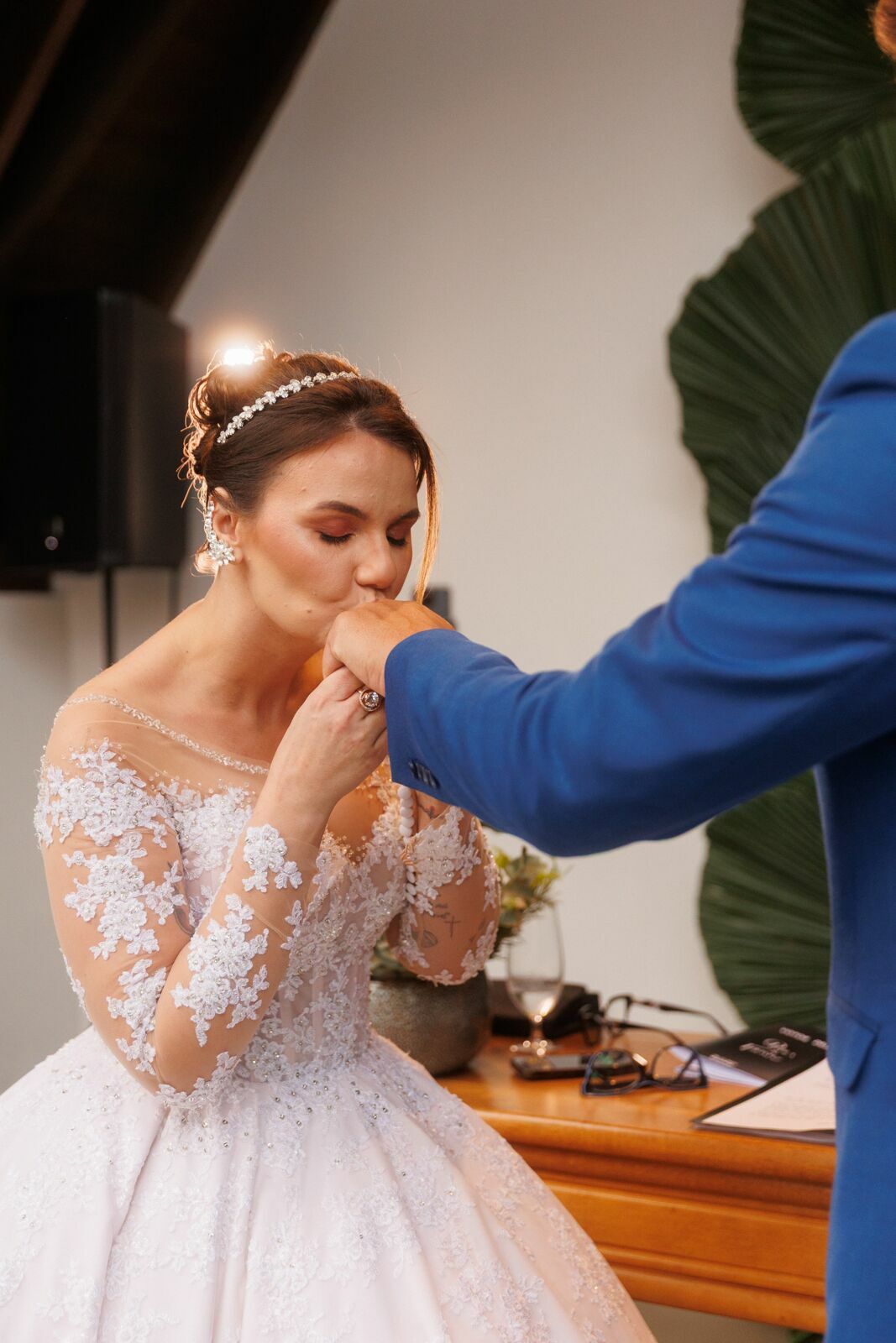 Foto Casamento Paola e Thomaz - Hausmesse Casa de Eventos Joinville Foto Casamento Paola e Thomaz - Hausmesse Casa de Eventos Joinville - Imagem 100