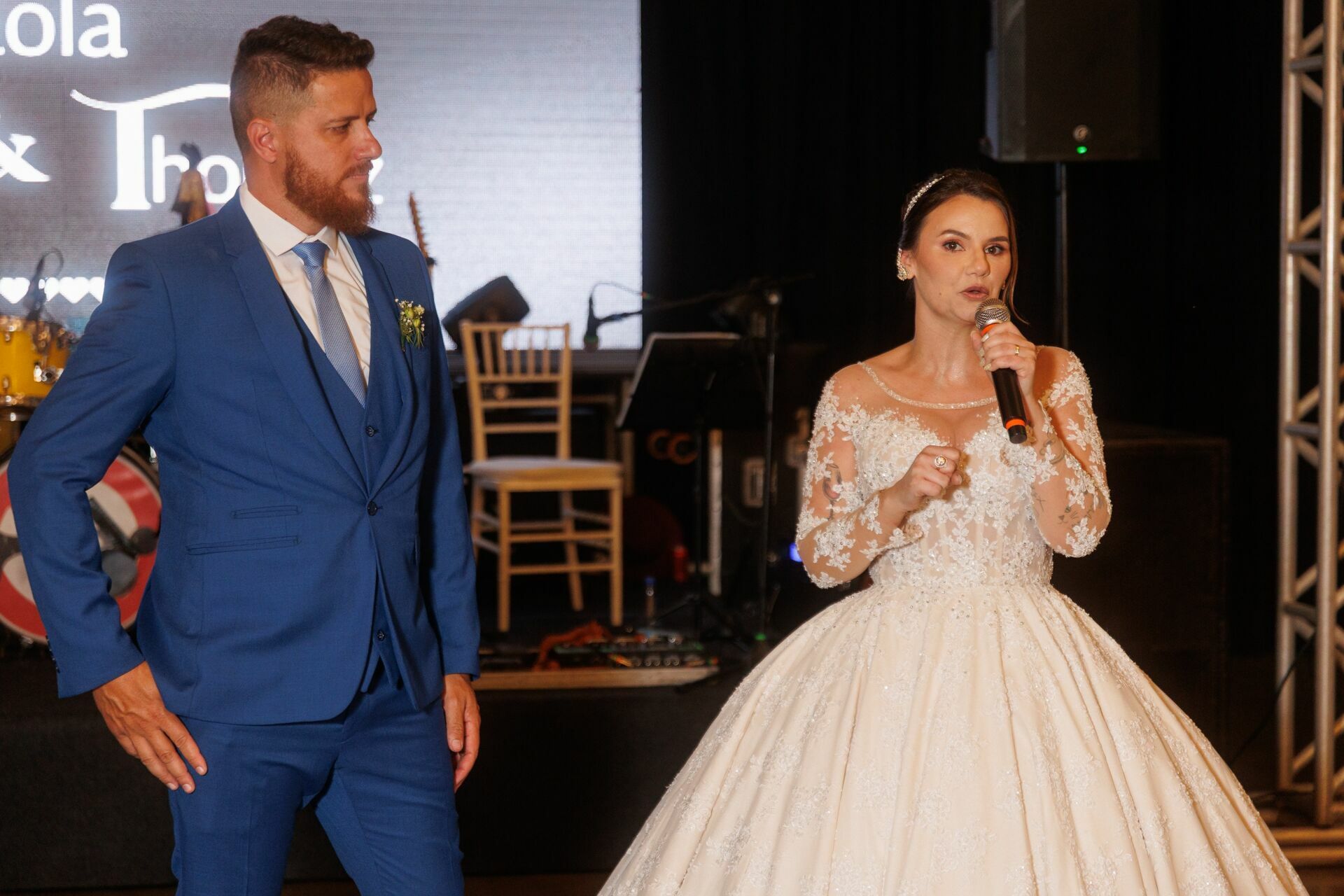 Foto Casamento Paola e Thomaz - Hausmesse Casa de Eventos Joinville Foto Casamento Paola e Thomaz - Hausmesse Casa de Eventos Joinville - Imagem 158