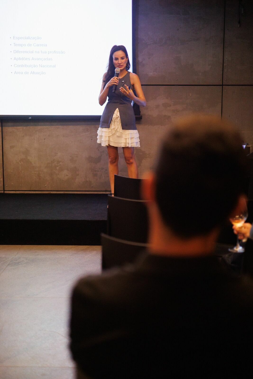 Foto Palestra da Mya Gasiorek da Lago Law Firm em Joinville - Fotógrafo para Eventos em Joinville - Imagem 17