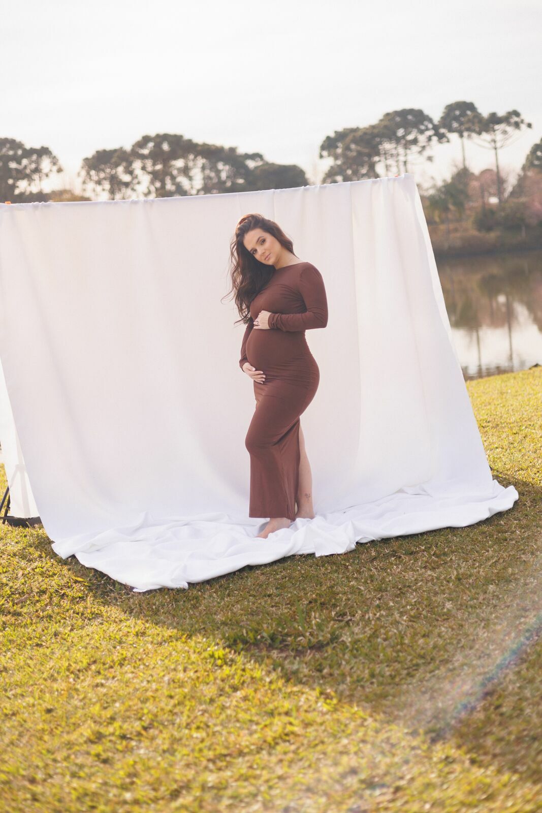 Foto Ensaio Gestante da Claudia - Fotógrafo em Joinville - Imagem 13