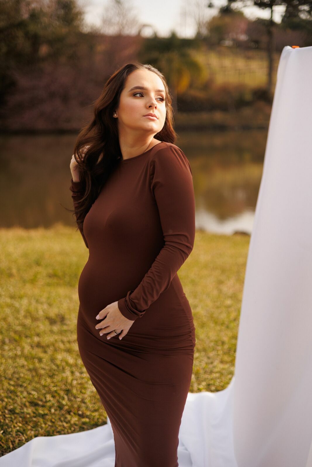 Foto Ensaio Gestante da Claudia - Fotógrafo em Joinville - Imagem 7