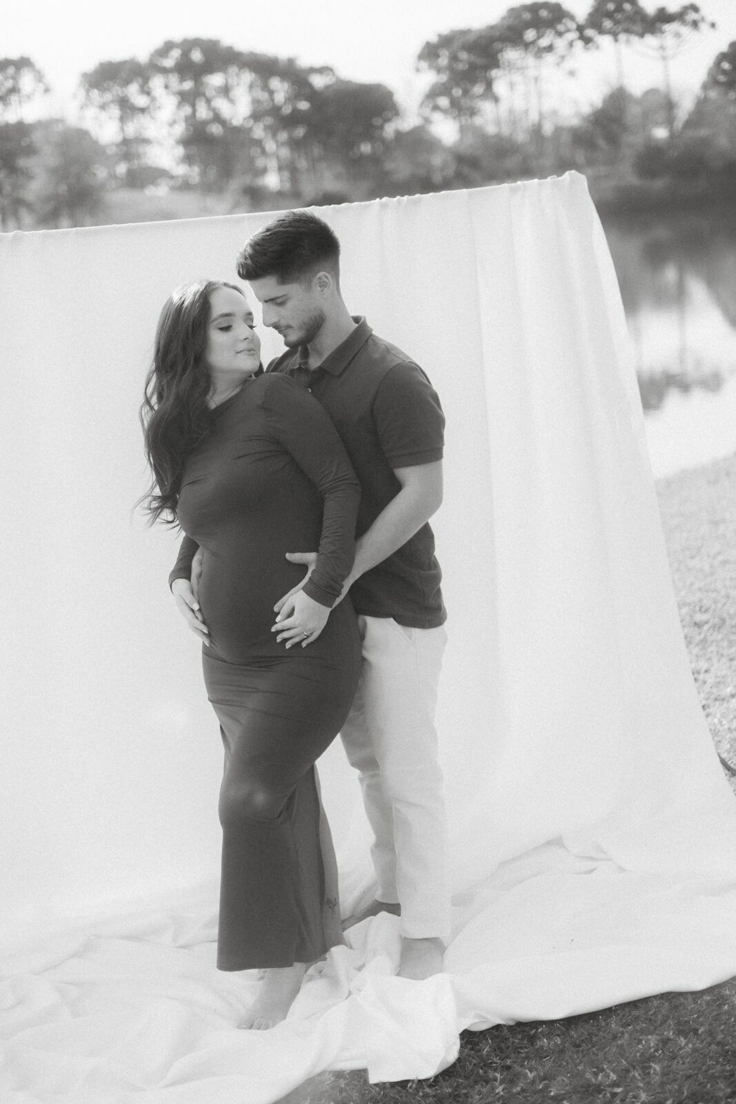 Foto Ensaio Gestante da Claudia - Fotógrafo em Joinville - Imagem 11