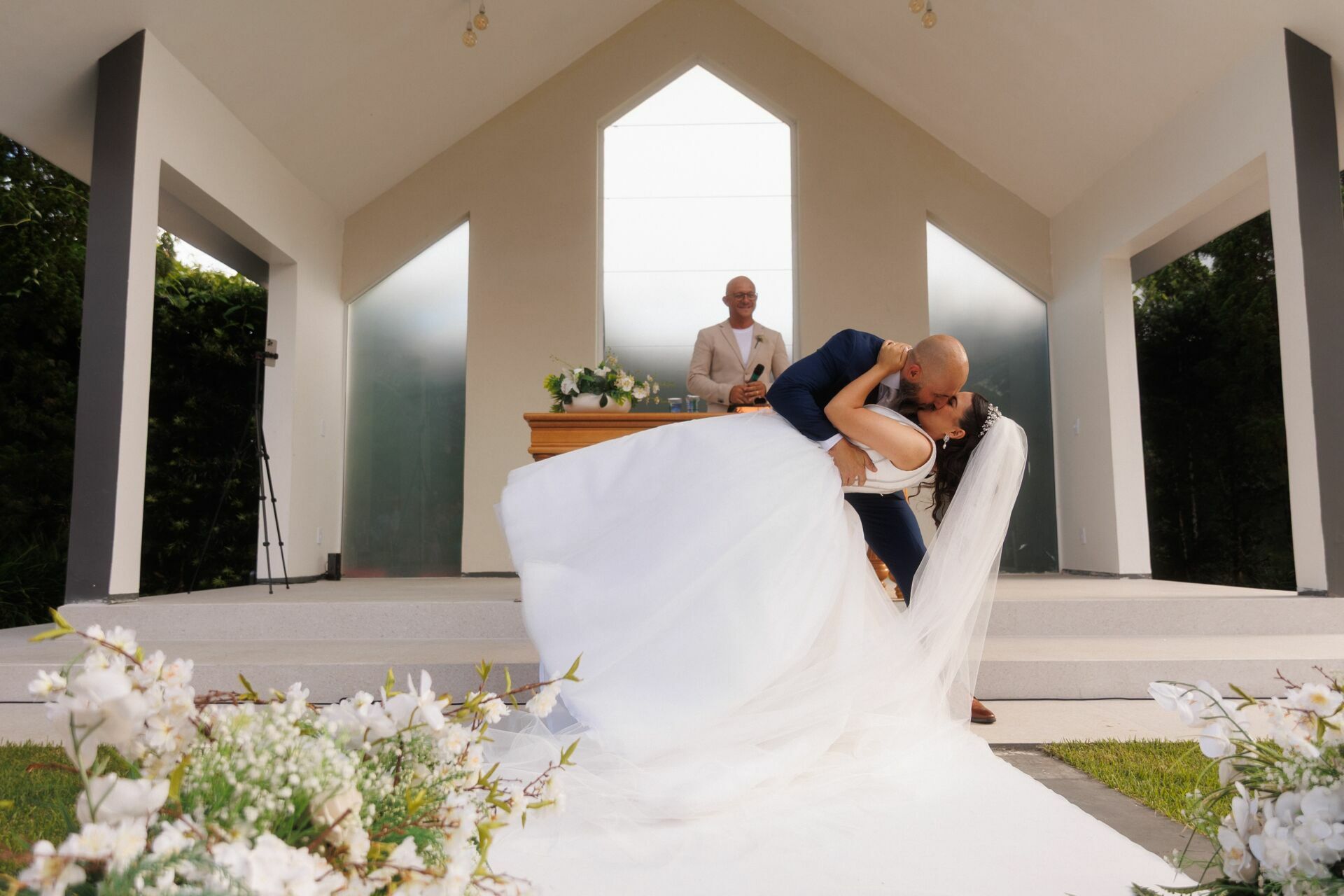 Foto Casamento da Camila e do Andre no Pátio Venâncio em Joinville - Fotógrafo em Joinville - Imagem 93