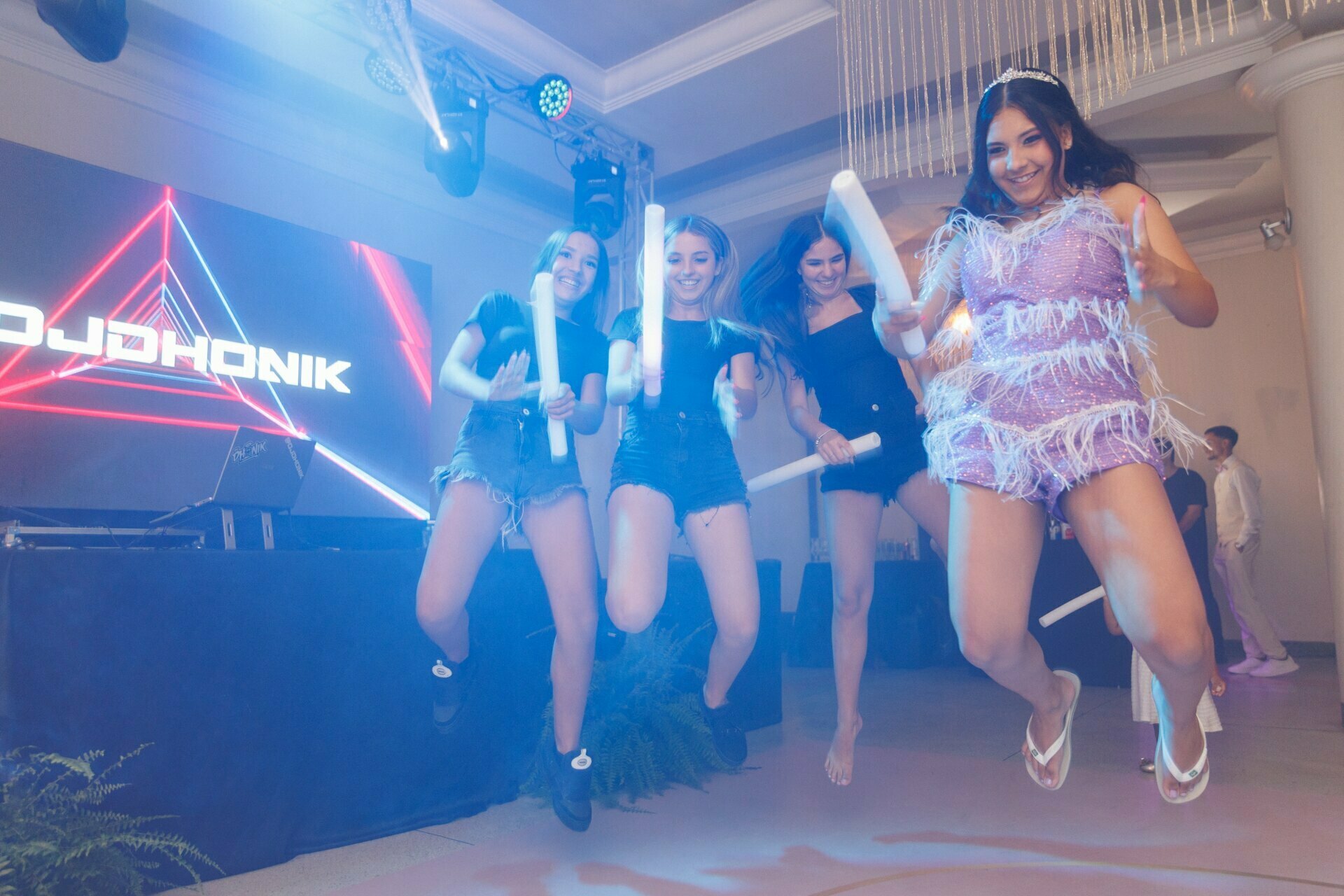 Aniversário de 15 Anos da Brenda na BKR Eventos - Fotógrafo em Joinville