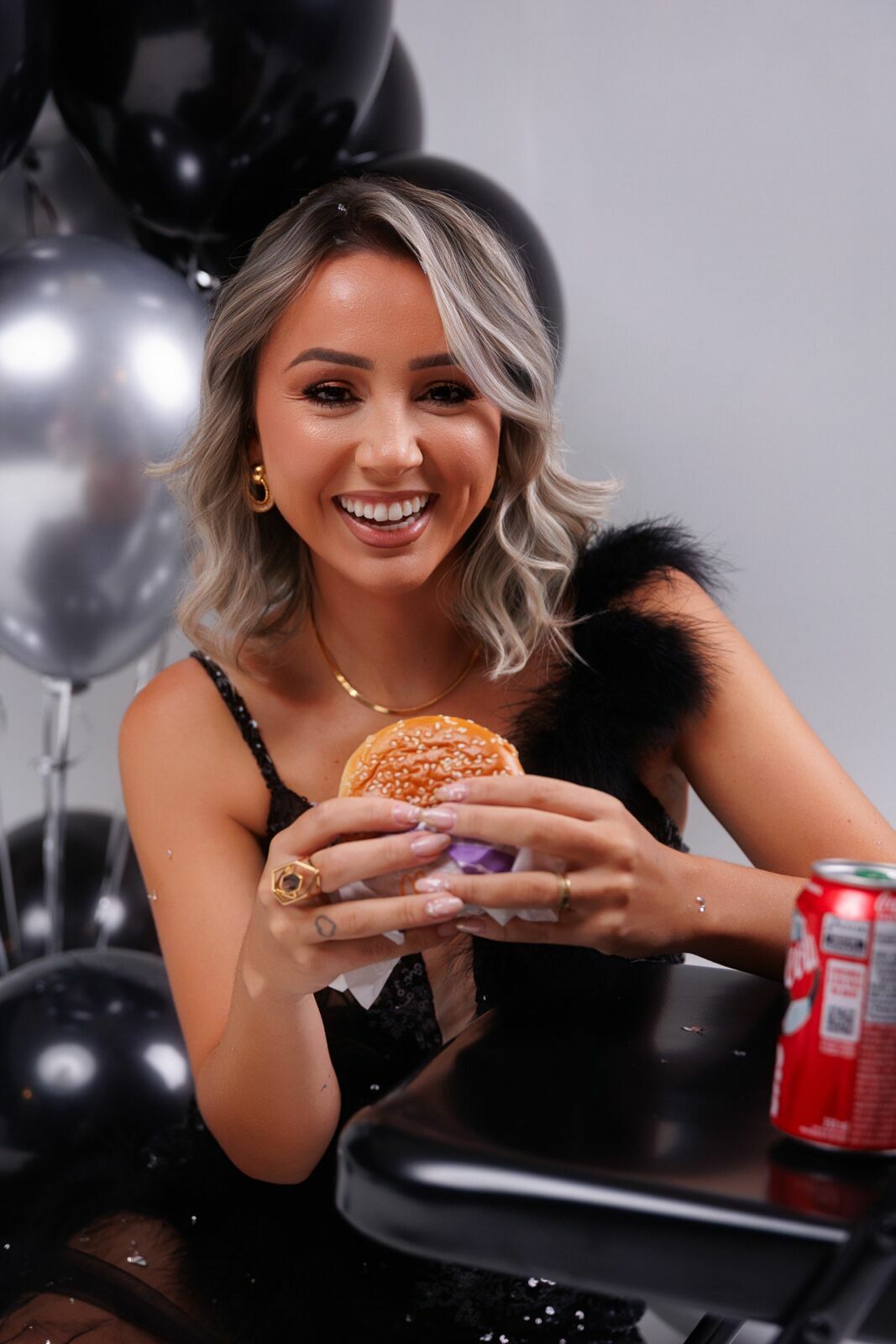 Foto Ensaio de Aniversário da Nágila em Estúdio - Fotógrafo em Joinville - Imagem 19