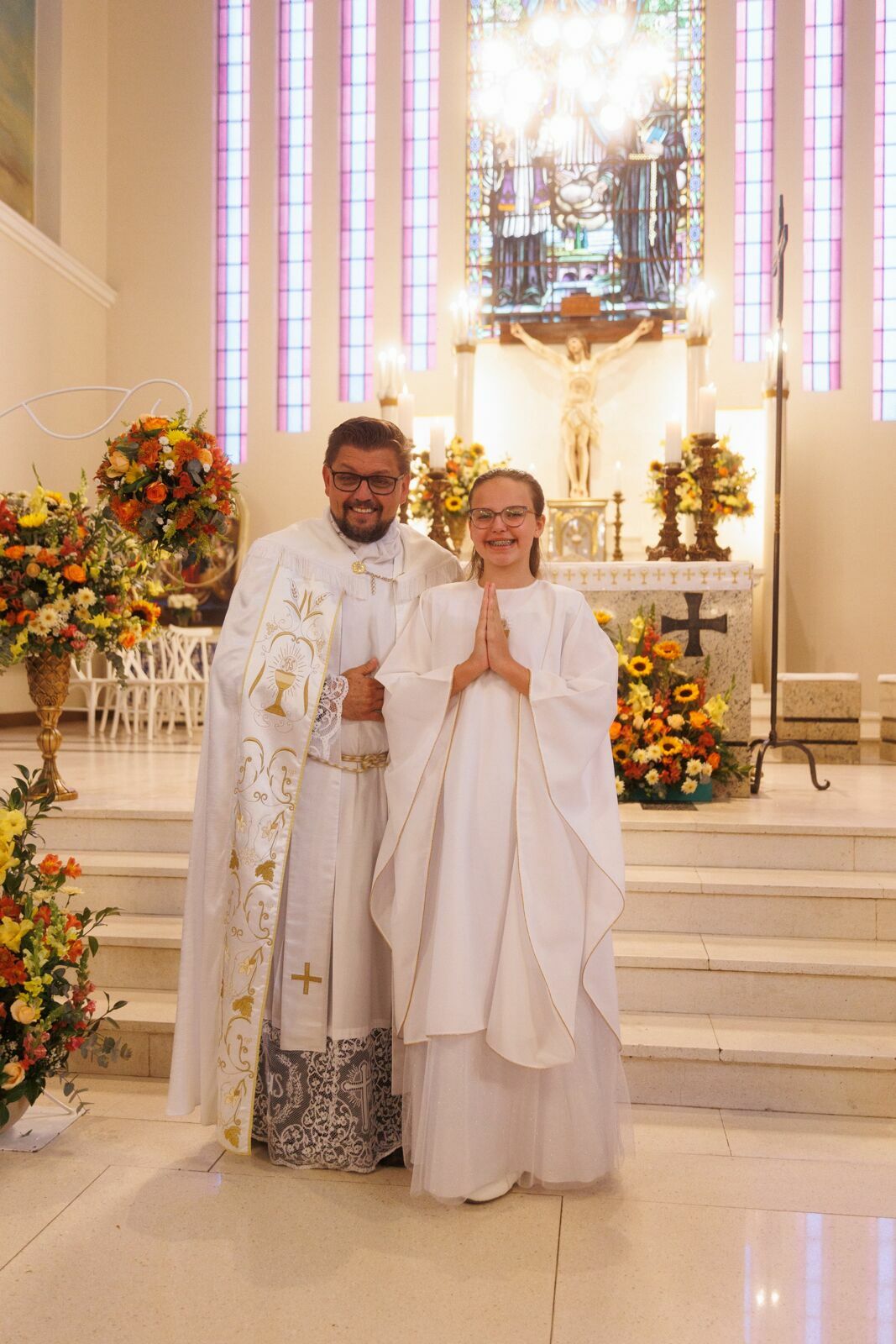Foto Sophia - Primeira Eucaristia em São Bento do Sul - Fotógrafo em Joinville Foto Sophia - Primeira Eucaristia em São Bento do Sul - Fotógrafo em Joinville - Imagem 33