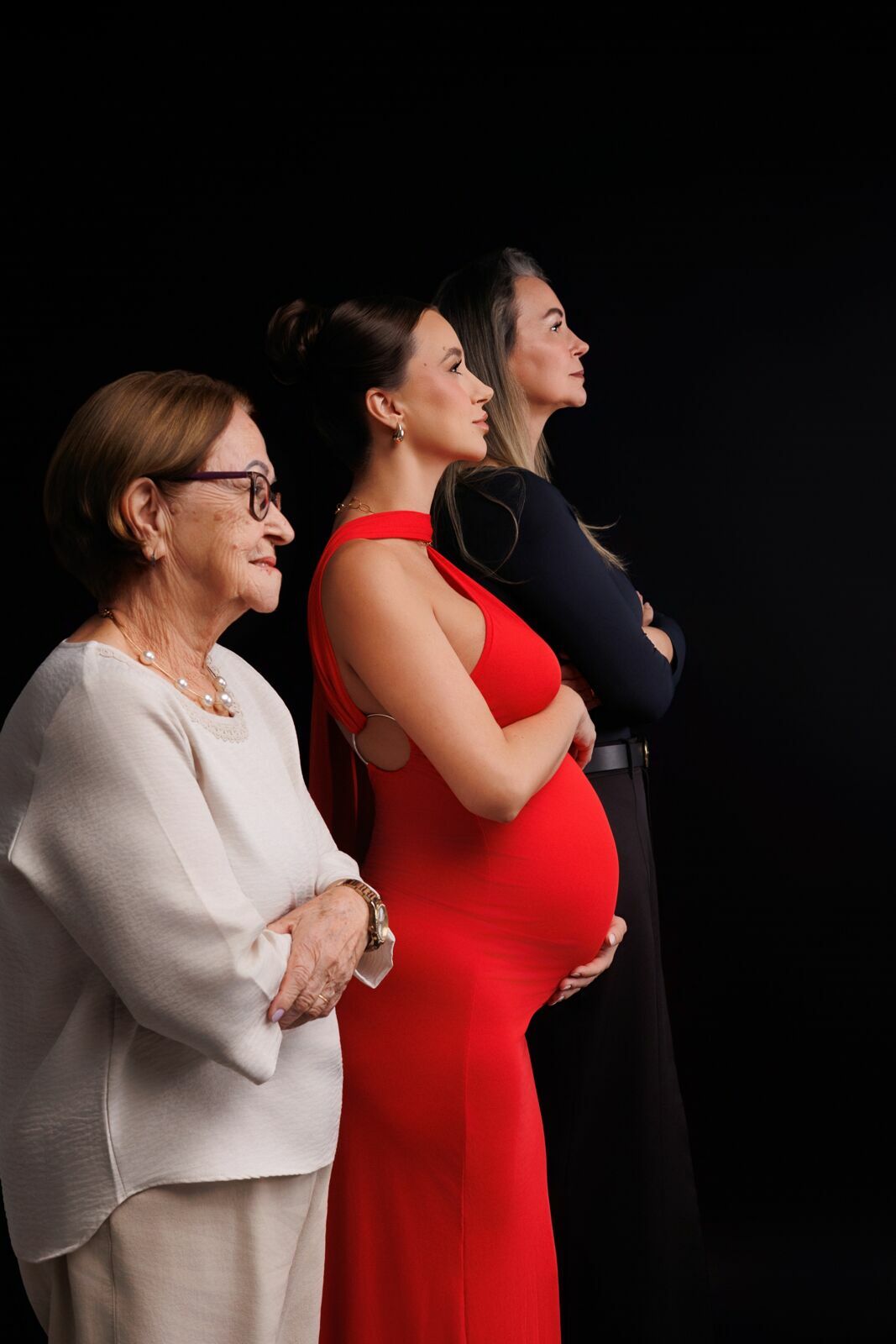 Foto Ensaio Gestacional da Gabriela em Estúdio - Fotógrafo em Joinville - Imagem 21