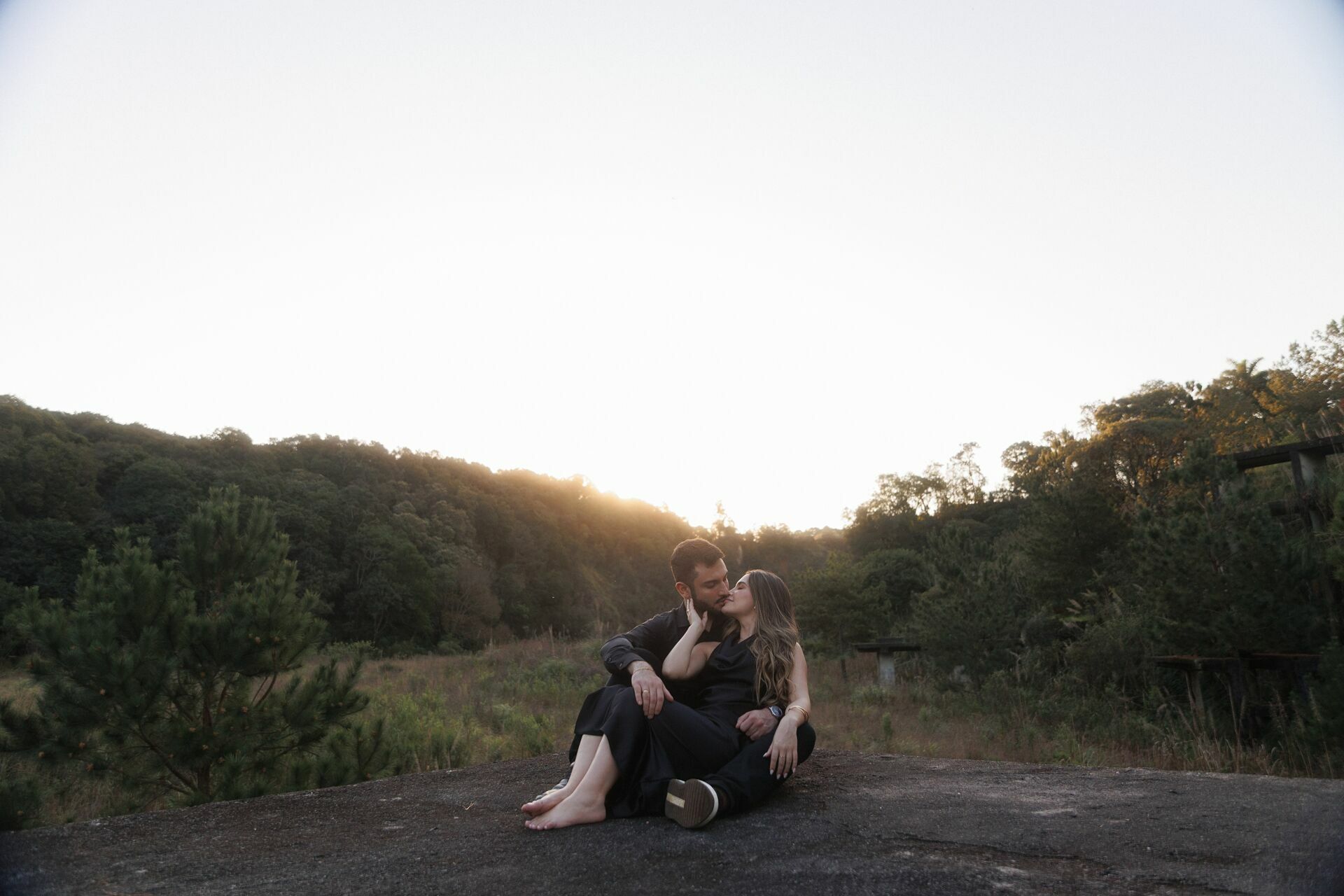 Foto Ensaio Pré Wedding Lari e João em Curitiba - Fotógrafo em Joinville - Imagem 34